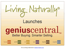 Tablet Screenshot of m.livingnaturally.com